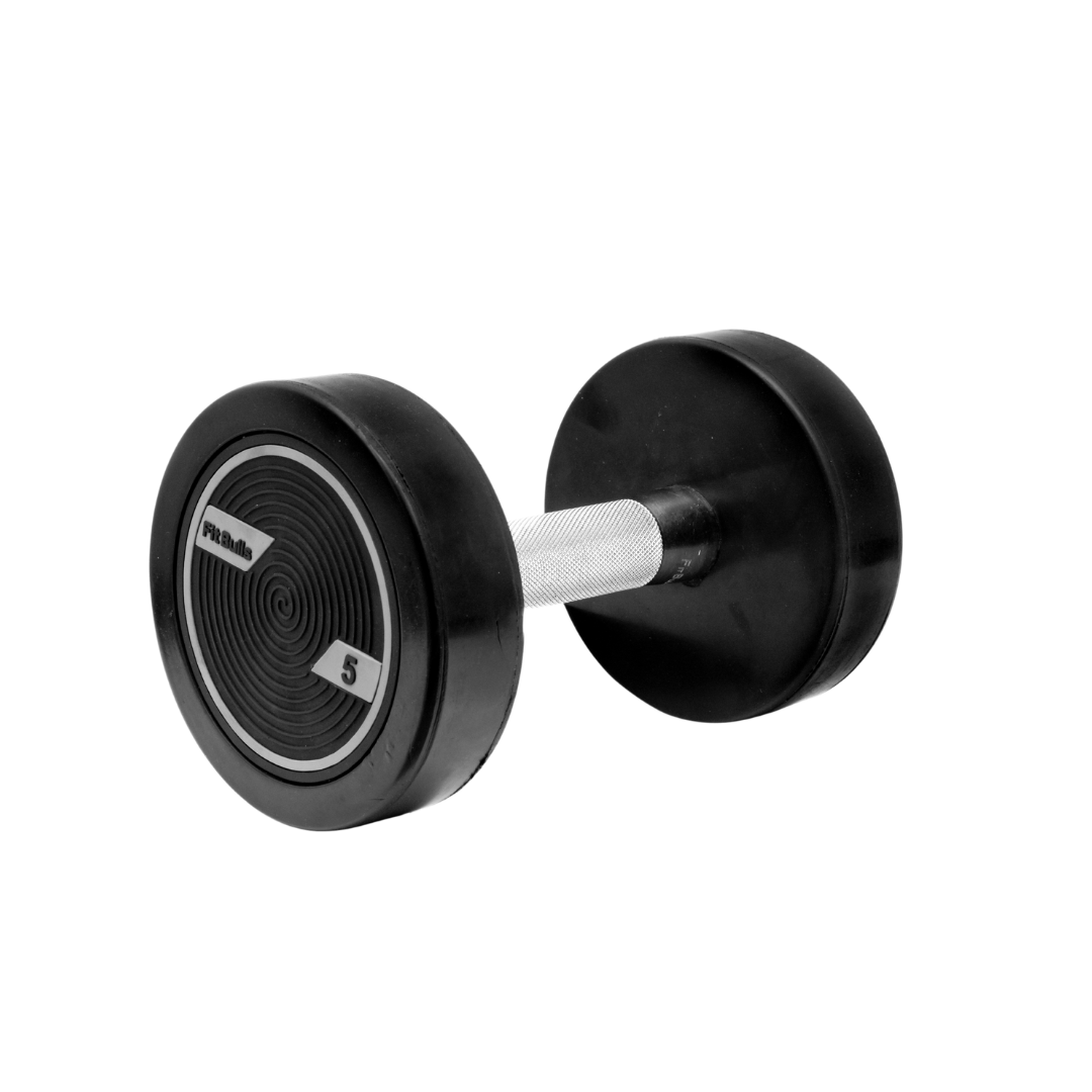 SPIRAL DUMBBELLS RUBBER